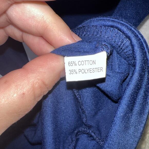 CBR Women's Pullover Size XL Blue Long Sleeve Pullover Anchor V-Neck - Picture 6 of 11